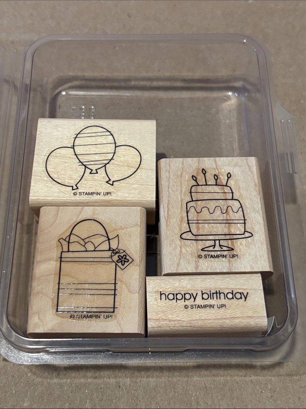 Stampin’ Up! Vintage Stamp Set Bitty Birthday